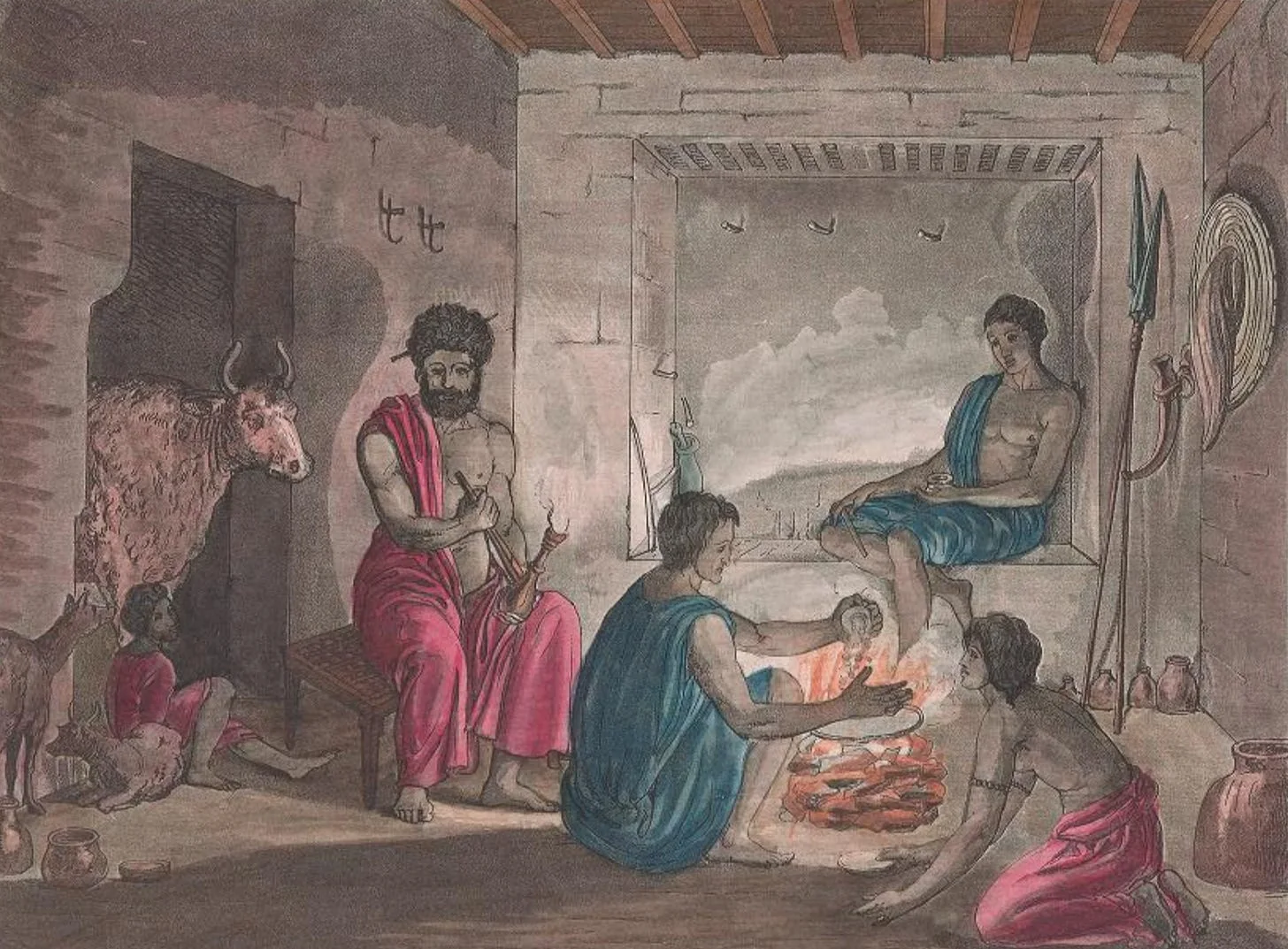 r/Eritrea - A Family Of Asaorta Saho ~1815AD. r/Eritrea - A Family Of Asaorta Saho ~1815AD.